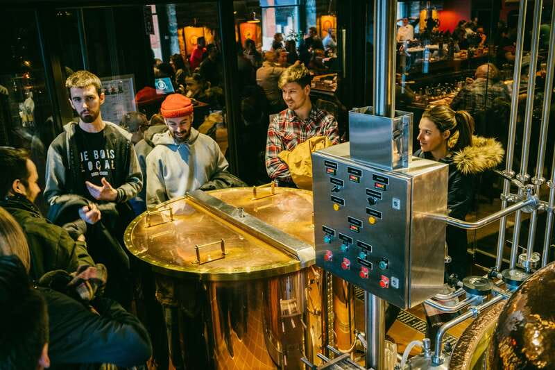 Montreal Old Port: Craft Brewery and Beer Tasting Tour - Walking through Old Montreal between pours