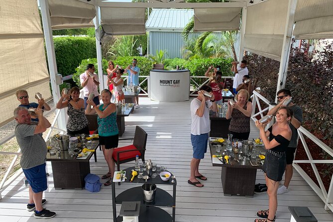Mount Gay Cocktail Workshop - Starting with rum punch at the Mount Gay Visitor Centre