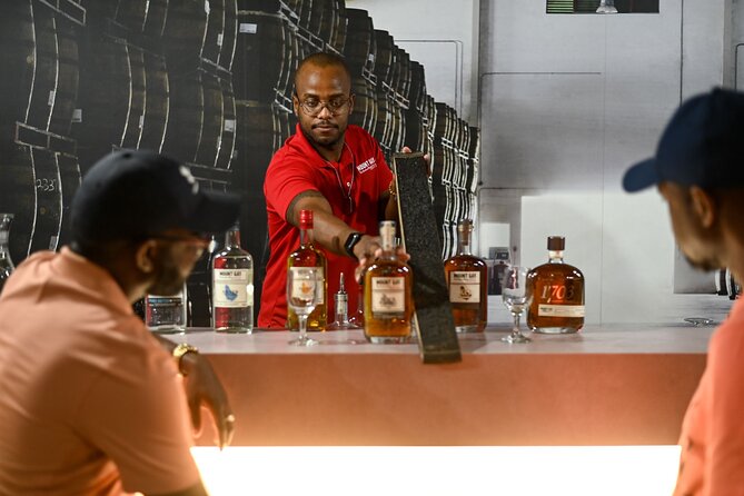 Mount Gay Signature Rum Tasting Experience - The four-rum tasting is the payoff
