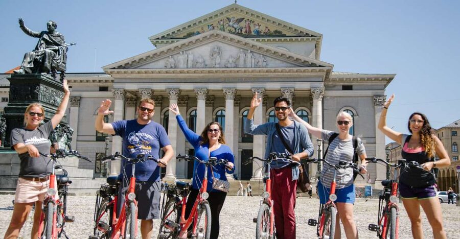 Munich: Bike Tour with Beer Garden Break - Königsplatz, art museums, and the city’s difficult past