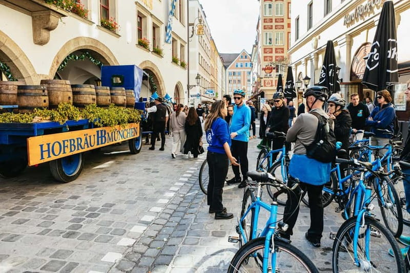 Munich: Guided City Tour by Bike with Beer Garden Stop - Chinese Tower and the 45-minute beer garden stop