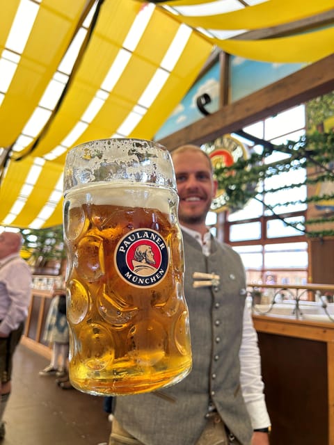 Munich: Guided Oktoberfest Experience with Beer and Lunch - Starting at Westendstraße with a welcome beer