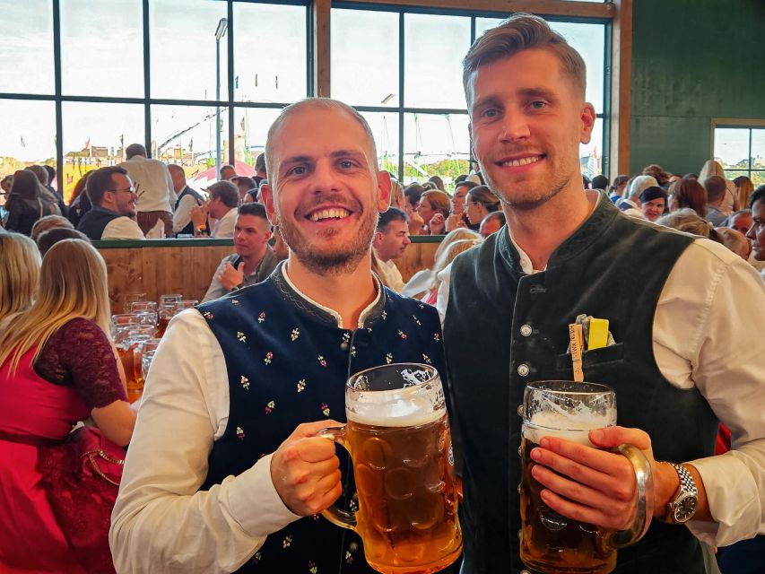 Munich: Guided Oktoberfest Experience with Beer and Lunch - Weather, bags, and practical comfort