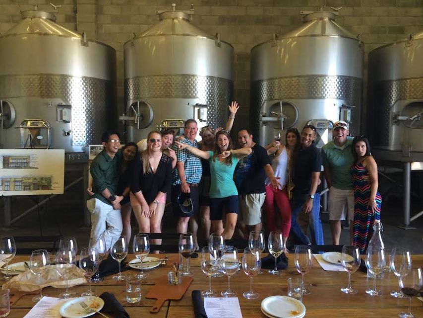 Napa Valley: Guided Wine Tour with Picnic Lunch - The van, pickup, and group comfort