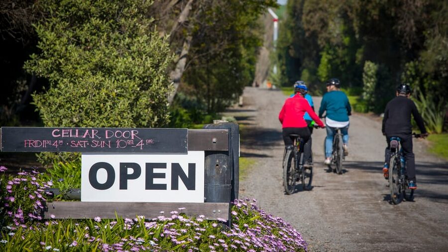 Napier: Cape Coast Winery Tour on E-Bikes - Following the Tuki Tuki River for 16 kilometres