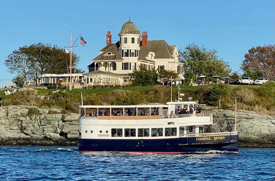 Newport, RI: Evening Cocktail Cruise of Narragansett Bay - The best seat: upper deck or main salon
