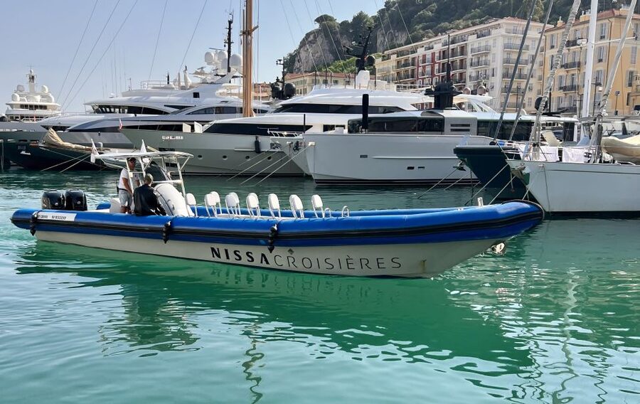 Nice: Sunset Boat Tour with Wine and Local Snacks - Leaving Port Lympia for the Riviera Coast