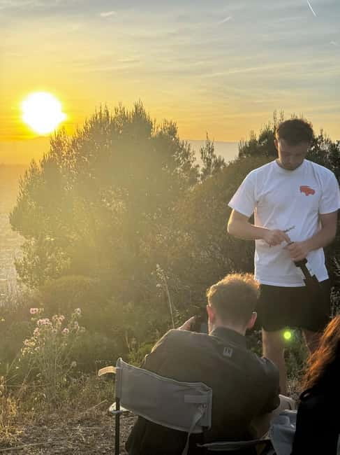 Nice: Sunset & Wine Tasting in a historic Land Rover - A brief look toward Villefranche-sur-Mer