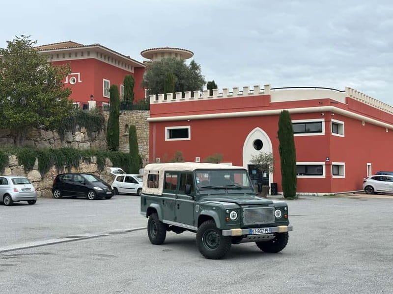 Nice : Wine Tasting at a Historic Château in a Land Rover ! - Views from Nice to the hills