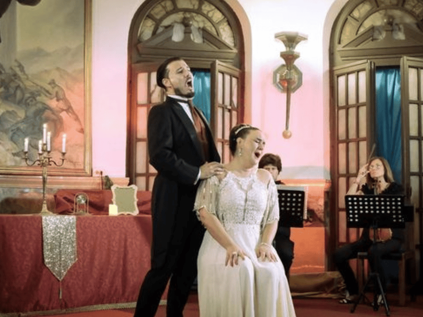 Opera Concert in Verona Palace with Prosecco - The singers and pianist