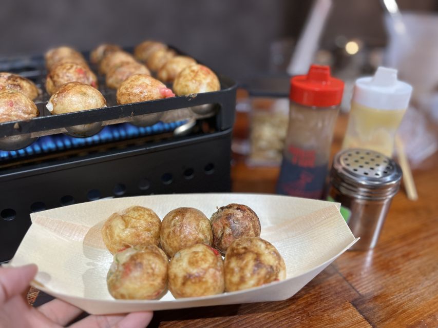 Osaka Sake Tasting with Takoyaki Cooking - A good fit for couples, families, and curious drinkers