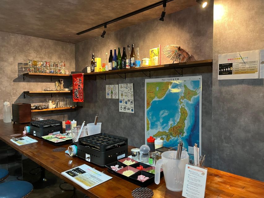 Osaka Sake Tasting with Takoyaki Cooking - Practical details before you book