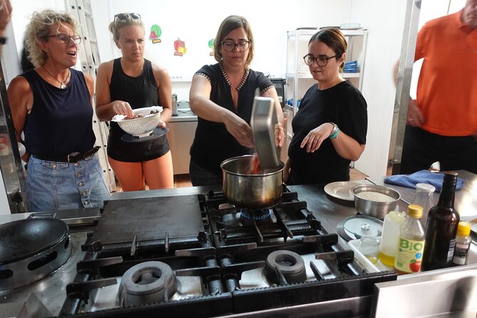 Paella & Sangria Class with Tapas and Market Visit - What $59.26 buys you