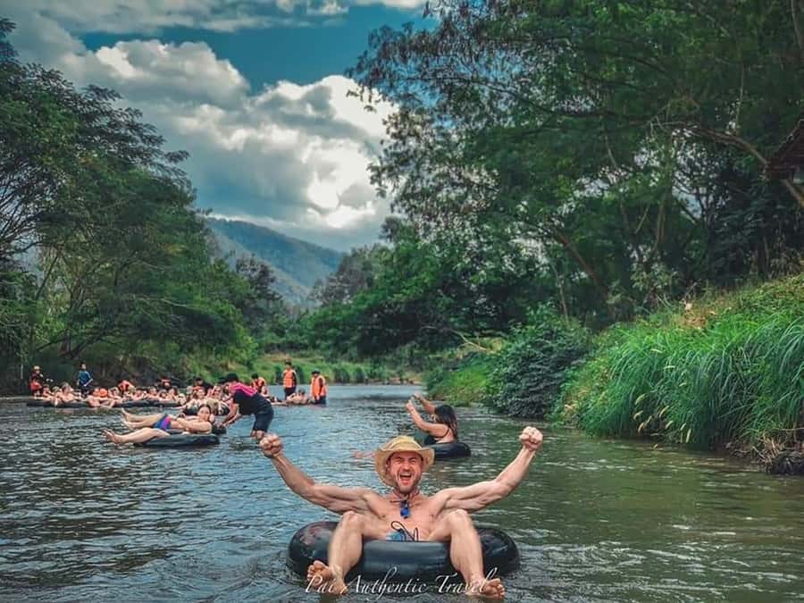Pai: Tipsy Tubing River Excursion with DJs & Games - A relaxed river party, not a quiet sightseeing trip