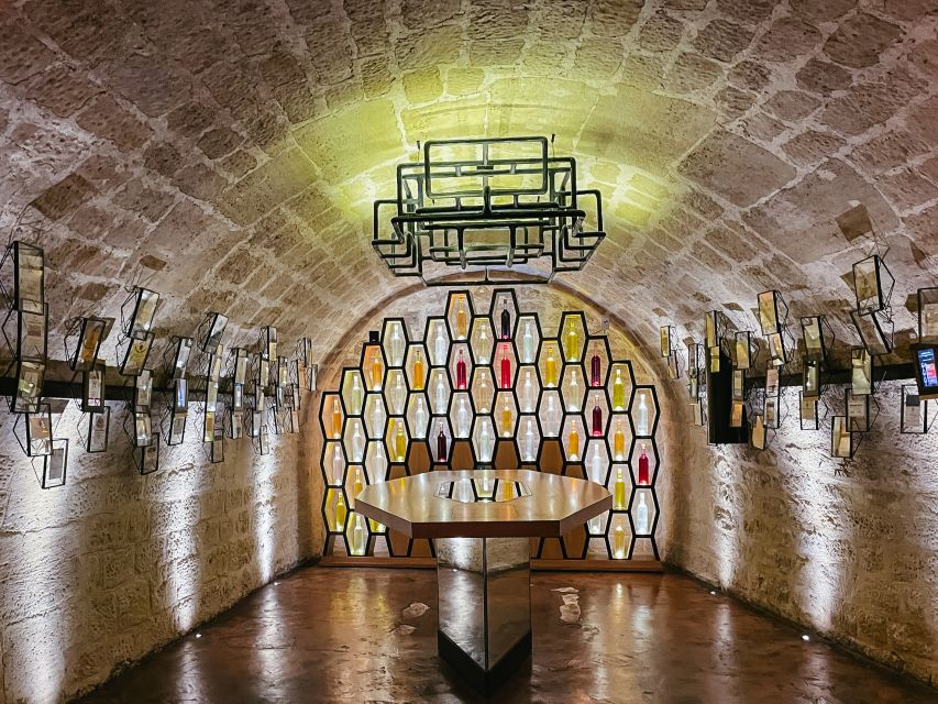 Paris: Les Caves du Louvre Guided Tour with Wine Tastings - How the five-senses route works