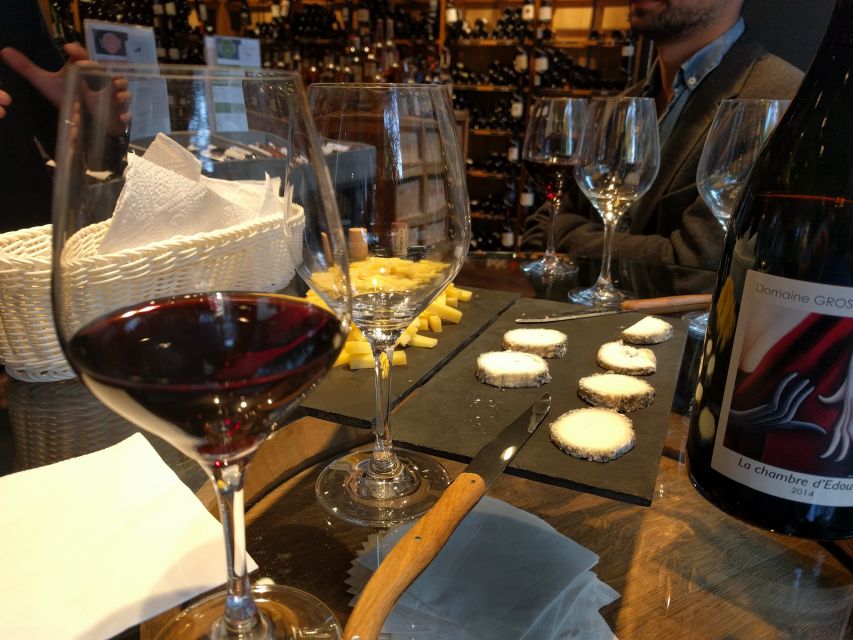 Paris: Wine and Cheese Tasting - Inside the Paris wine boutique