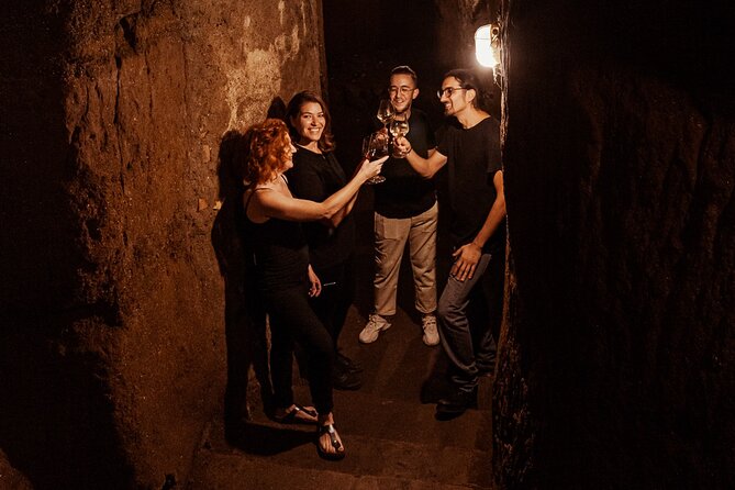 Pasta Making & Wine Tasting with Dinner in Frascati from Rome - Meeting the hosts and entering the family cellar