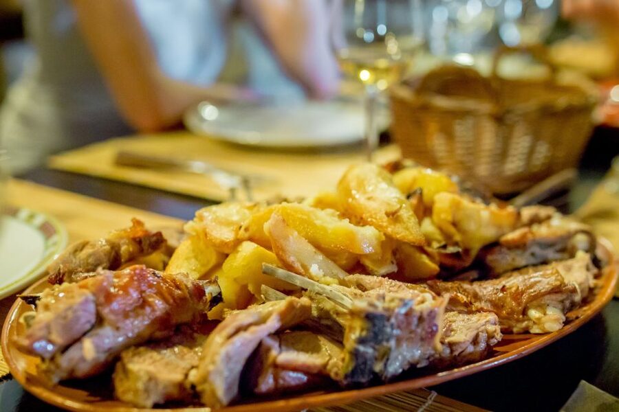 Pelješac Full-Day Wine and Food Tour from Dubrovnik - Marenda at a Dalmatian konoba