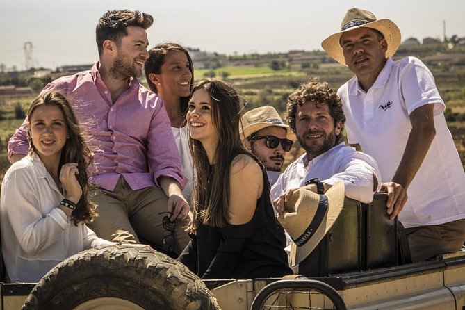 Penedes Wine & Cava Tasting & 4WD Vineyards Tour from Barcelona - A 4WD ride among the Penedes vines