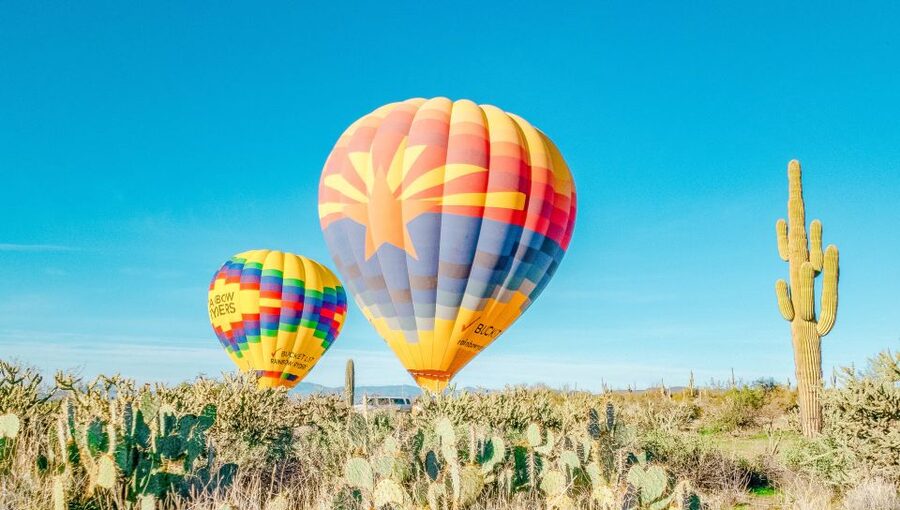 Phoenix: Hot Air Balloon Flight with Champagne - Safety, comfort, and the landing