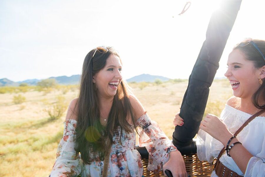 Phoenix: Hot Air Balloon Ride with Champagne and Catering - Key points at a glance