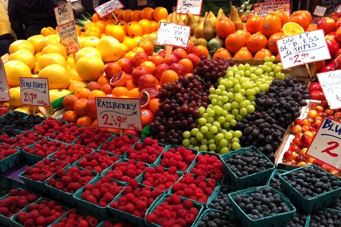Pike Place Market Tasting Tour - Market stories from Bob, Chip, Woody, or Lucky