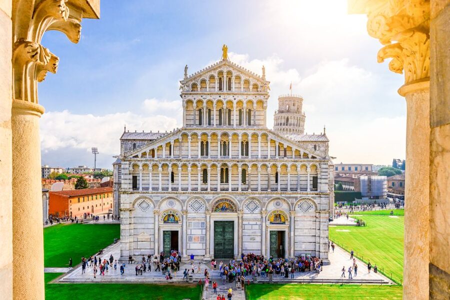 Pisa: Cathedral Guided Tour and Tower tickets & wine tasting - The Square of Miracles and Pisa’s marble setting