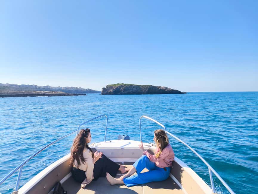 Polignano a Mare Boat Tour with Prosecco and Taralli - Entering the caves beneath Polignano