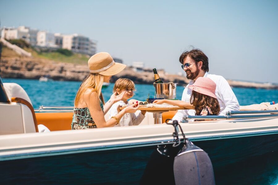 Polignano a Mare: Private Cruise with Champagne - Lama Monachile From Offshore