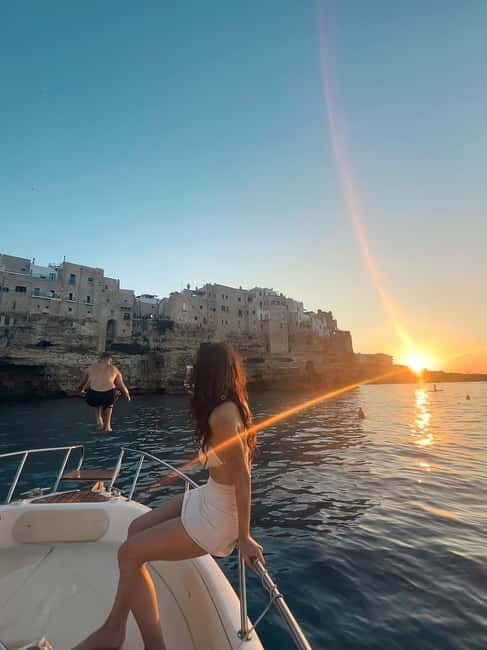 Polignano: Coastline Tour With Prosecco And Taralli & Swim - Grotta Palazzese and the cave coast