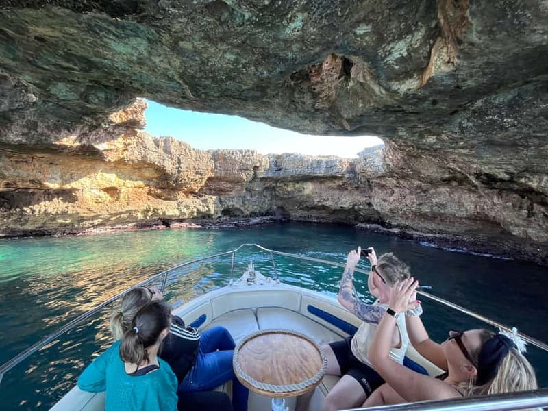 Polignano: Coastline Tour With Prosecco And Taralli & Swim - The swim and the prosecco stop