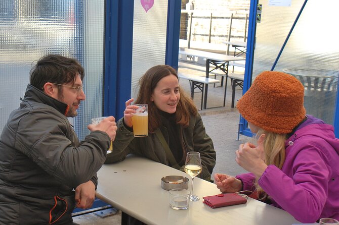 Politically Incorrect Beer Walk - A beer sample near Spunk and the red-light district