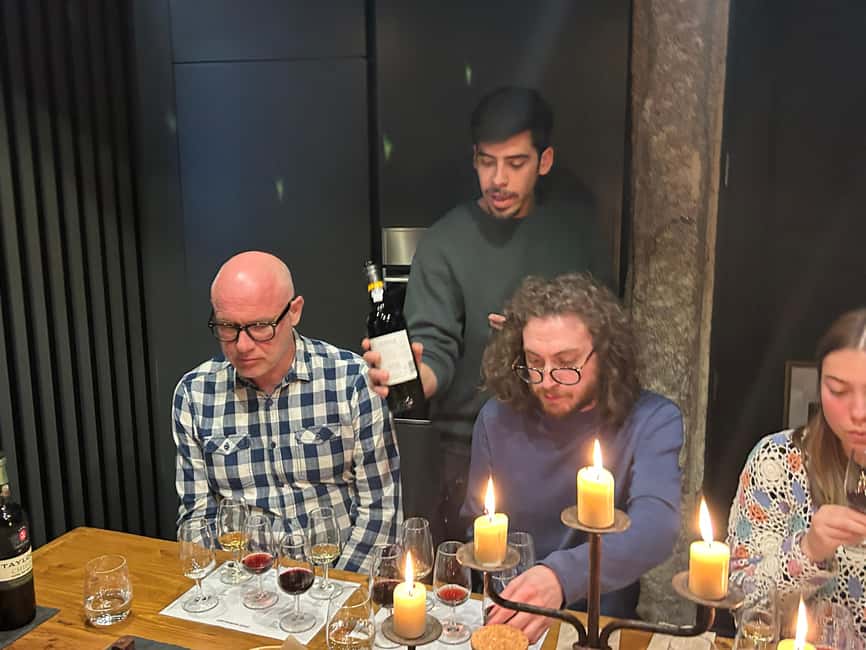 Porto: 3 or 5 Port Wine Tasting with Pairings - Meeting in central Porto