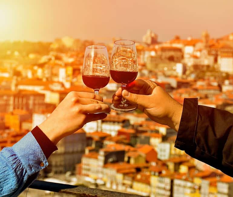 Porto: Sunset Walking Tour with Port Wine and Views - Port on two terraces