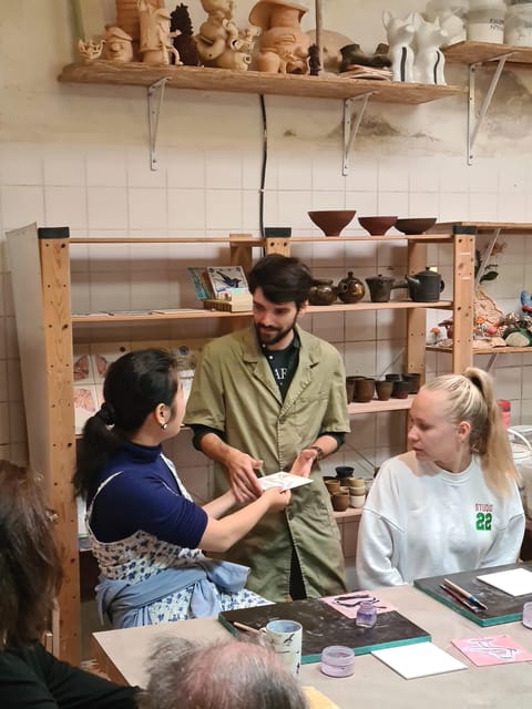 Porto: Tile Painting Workshop with Tea and Port Wine - Key points