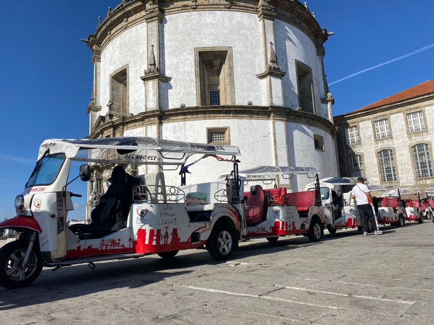 Porto: Tuk tuk Tours with Port Wine Tasting - Foz and Matosinhos add sea air