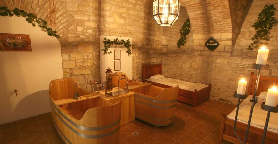 Prague: Bernard Beer Spa with Beer and Massage Option - What happens during the one-hour treatment