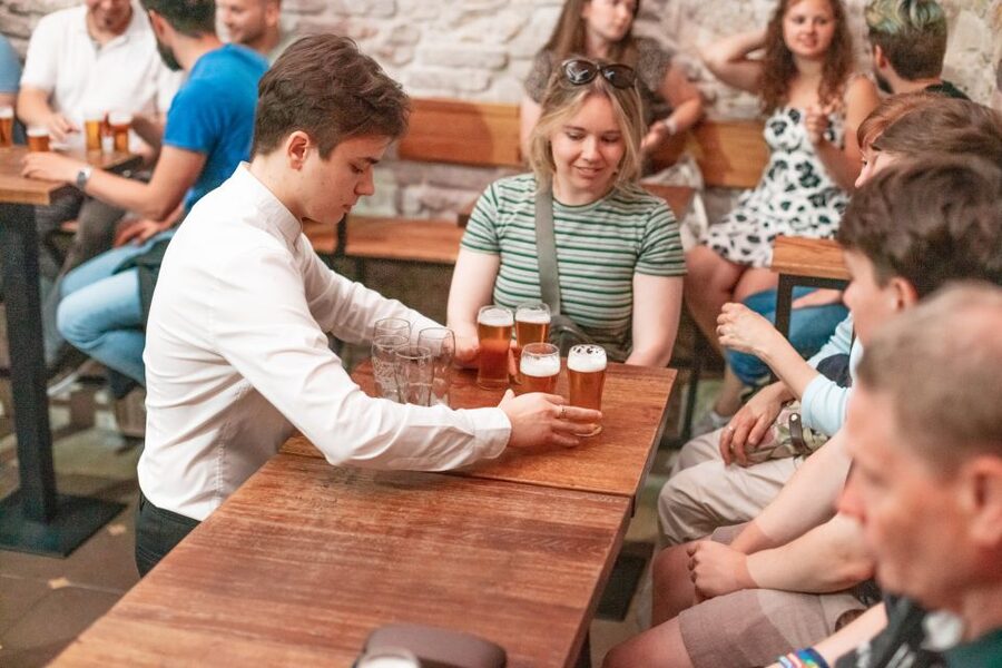 Prague: Czech Beer-Tasting Experience with Snacks - Shared group or private tasting?