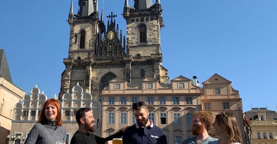 Prague: Historic Pubs Tour with Drinks - Lesser Town and the final restaurant