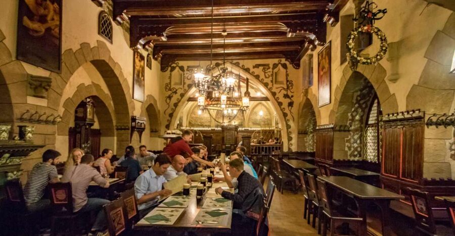 Prague: Legendary Beer Tour with Dinner - Starting beneath the Charles IV statue