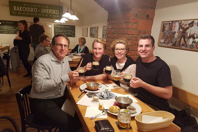 Prague Mini-Breweries Beer Tour with Czech Appetizers - What $113.72 buys you