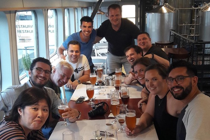 Prague Mini-Breweries Beer Tour with Czech Appetizers - The route ends near the river