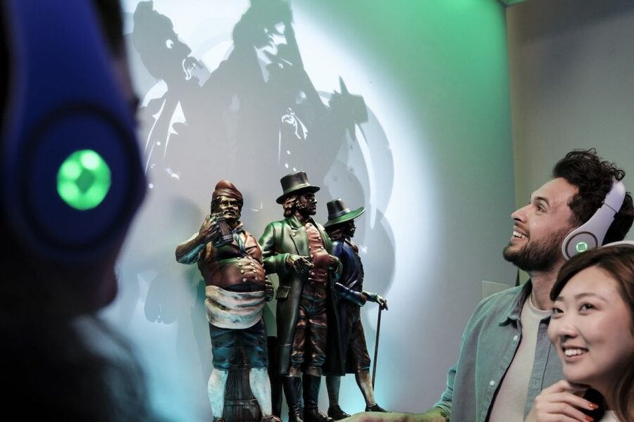 Prague: Pilsner Urquell Experience & Beer Tasting - Video mapping and sensory rooms tell the brewing story