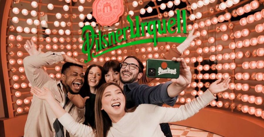 Prague: Pilsner Urquell Experience & Beer Tasting - The 360-degree game zone breaks up the information