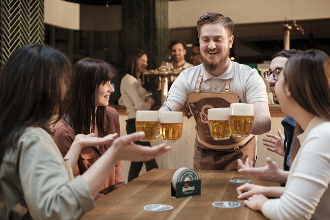 Prague Pilsner Urquell Experience with 3 Free Beer Tastings - Why the foam lesson is worth your time