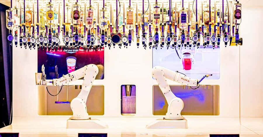 Prague: Robotic Bar Entry with a Drink Included - How the robotic cocktail show works