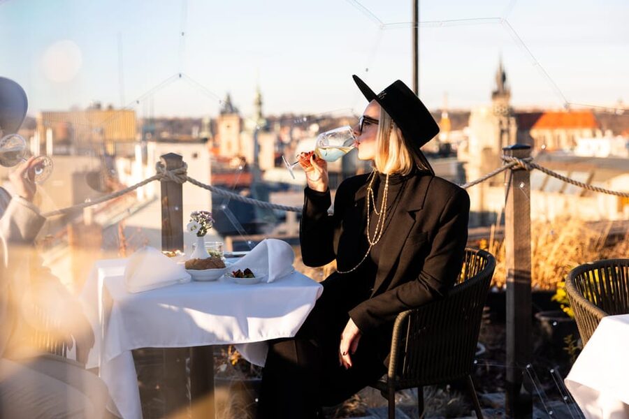 Prague: Sky Bar Aperitivo Menu with Drink & Panoramic Views - Who should book this Sky Bar experience?