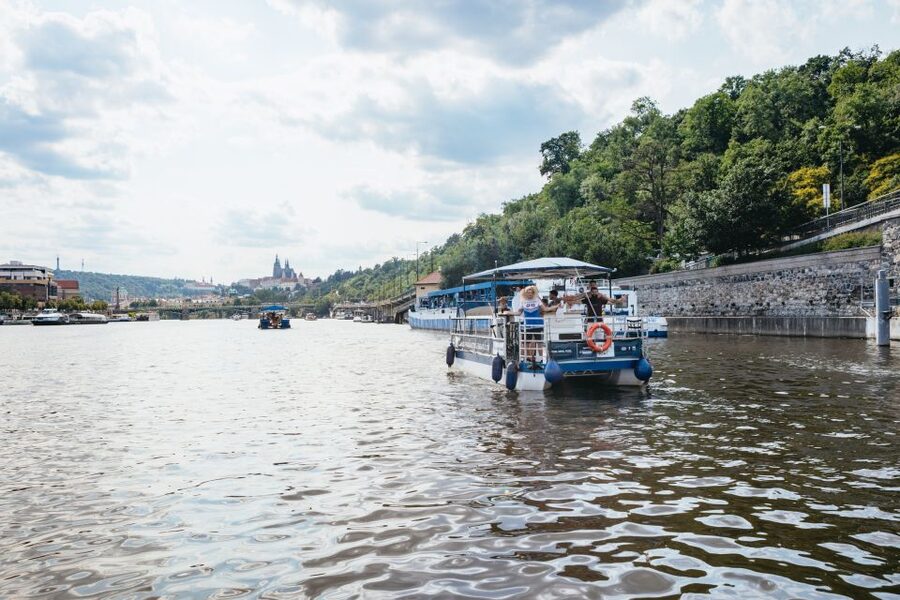 Prague: Swimming Beer Bike on A Cycle Boat - Who should book this cycle boat