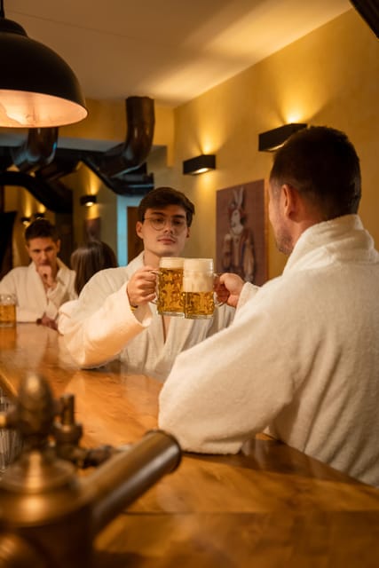 Prague: The Largest Beer SPA with Unlimited Beer Consumption - The 30-minute beer bath