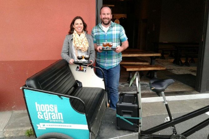 Private Austin Brewery Tour by Pedicab with All-Inclusive Beer Flight Option - Starting downtown and rolling toward East Austin